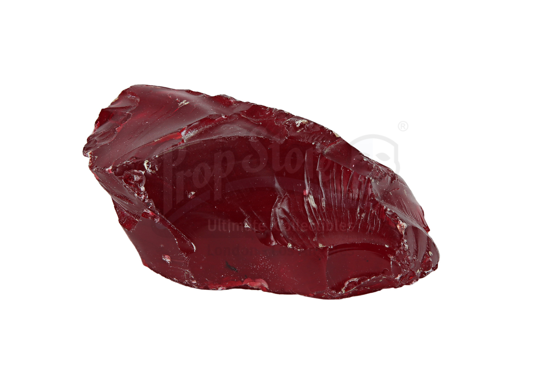 Red Glass Rock and Production Prints Prop Store Ultimate Movie Collectables