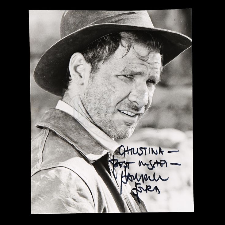 Harrison Ford Signed Autographed Photo Raiders of The Lost Ark main image 1