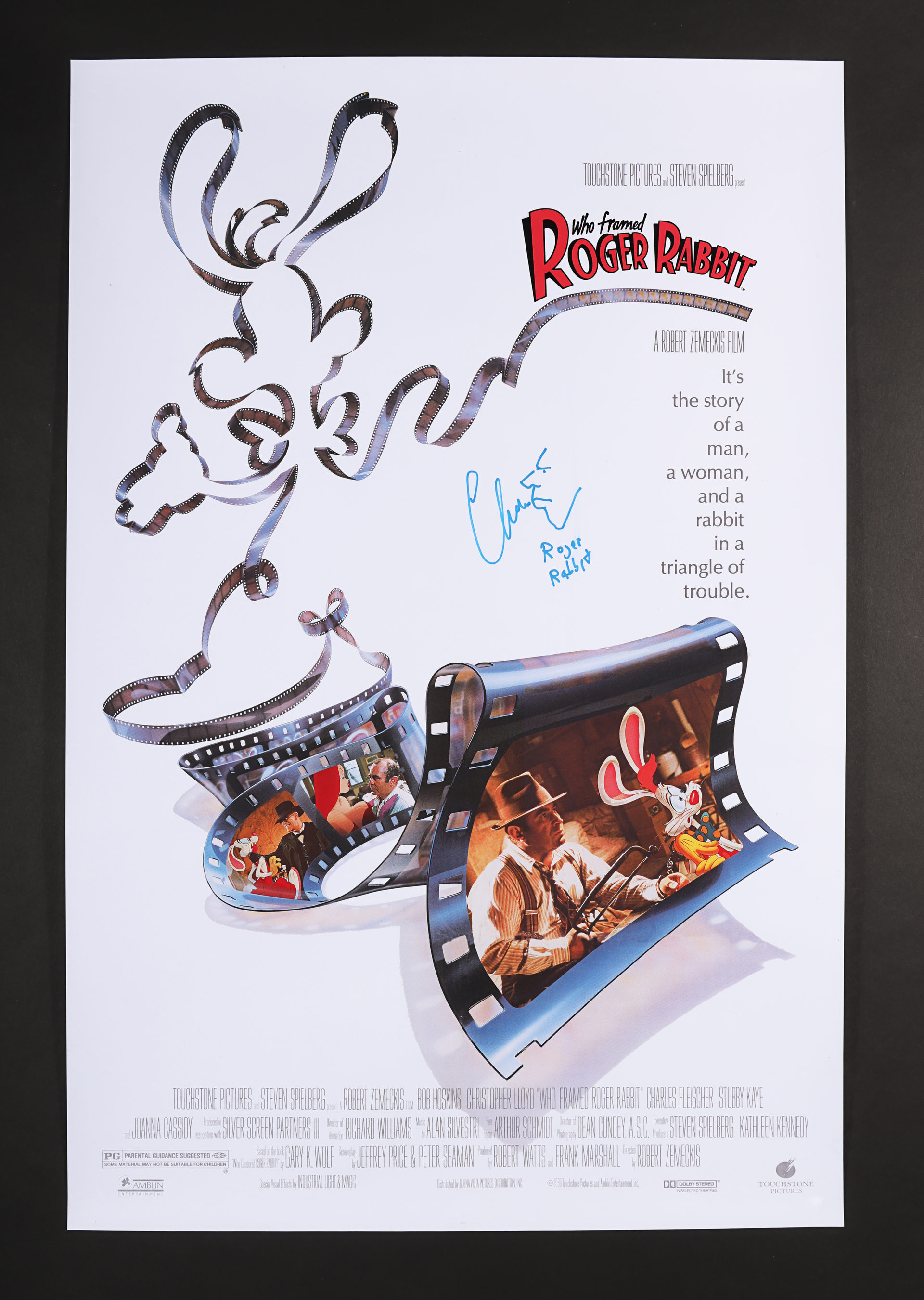 Lot #448 - WHO FRAMED ROGER RABBIT (1988) - Charles Fleischer ...