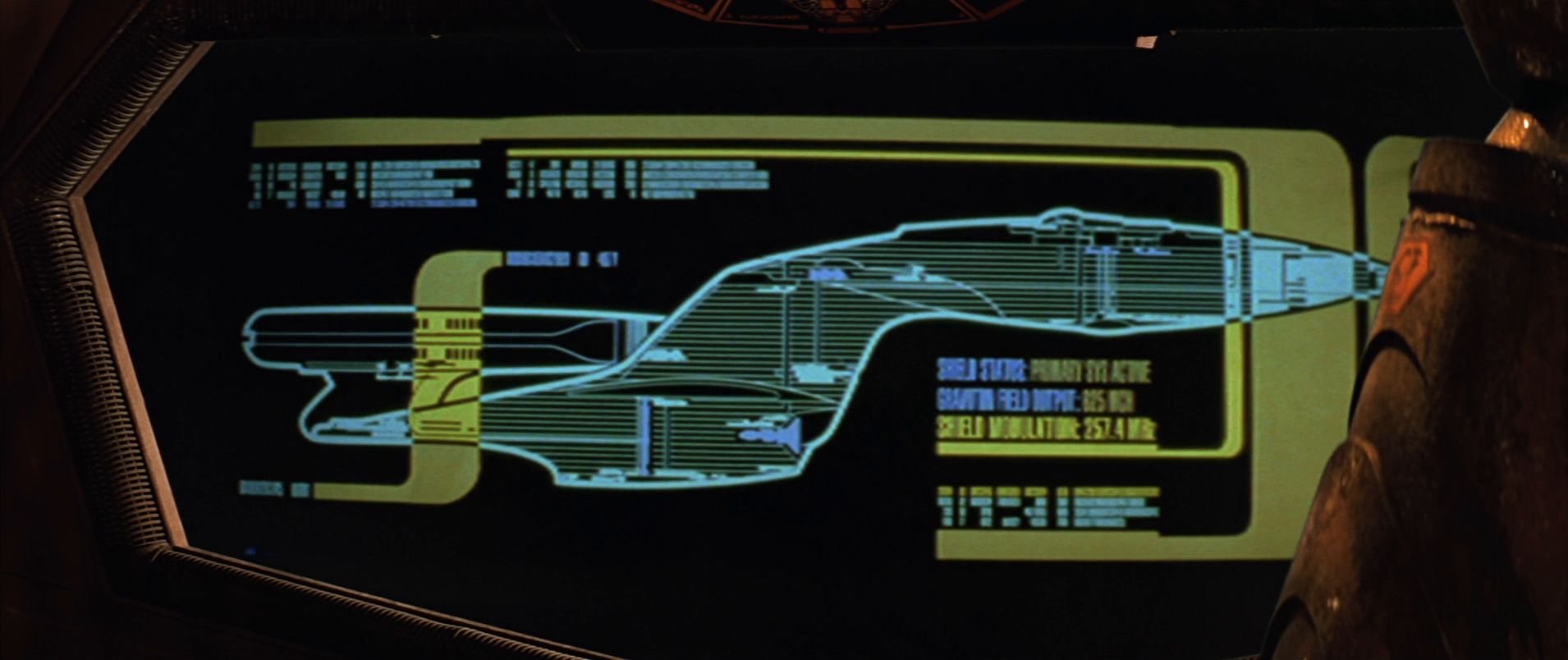 Lot 363 - Engineering LCARS Panel with Enterprise Image | Propstore ...
