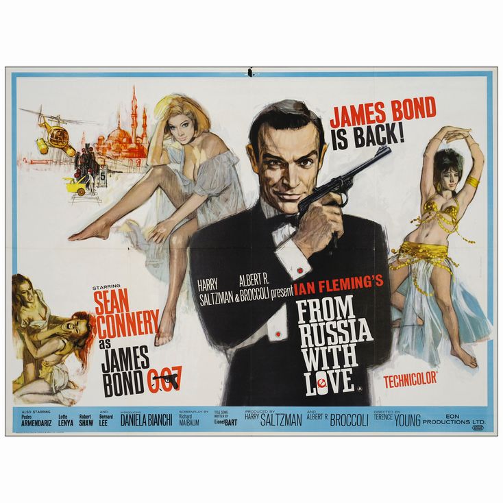 James Bond From Russia With Love Bone China Mug - 11oz Collector's Mug