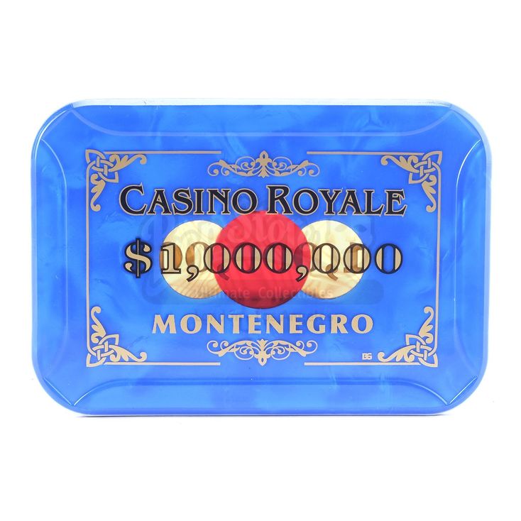 1,000,000 Casino Royale Chip JAMES BOND CASINO ROYALE (2006)