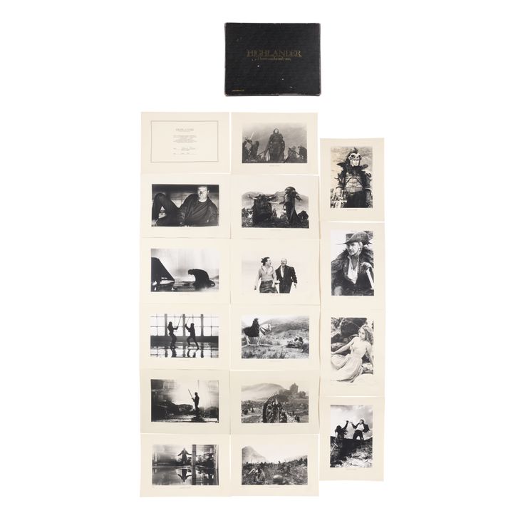Highlander Collection Artwork Lot 1246. Limited Edition Collection of Photographs | HIGHLANDER (1986)