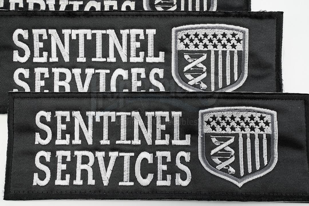 Collection of Sentinel Services Patches Prop Store Ultimate Movie