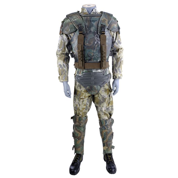 Lot 12 Pvt. Frosts (Ricco Ross) PhotoMatched U.S. Colonial Marines Armor Costume and Corporal