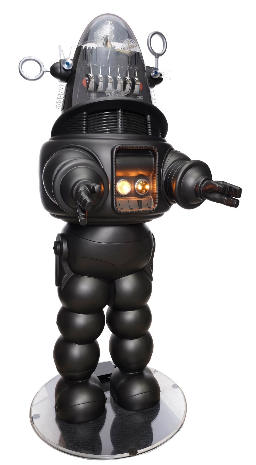 158. Fred Barton Productions Light-Up Life-Size Robby the Robot