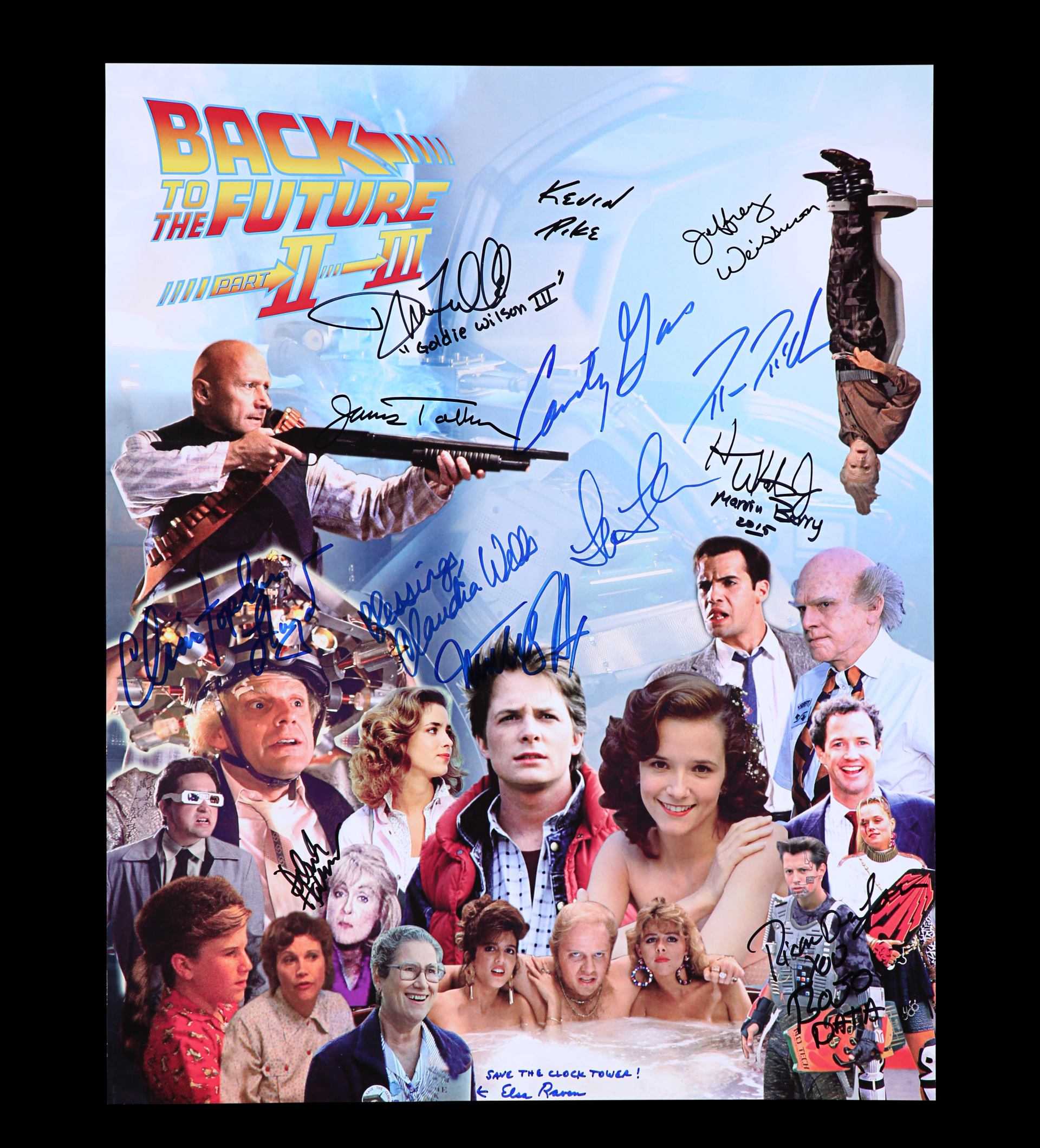 Lot #28 - BACK TO THE FUTURE TRILOGY (1985-1990) - Michael J. Fox