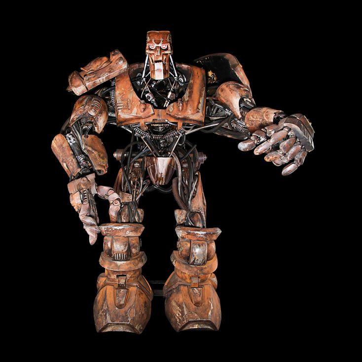 Full-size Screen-matched ABC Warrior Robot with Light-up