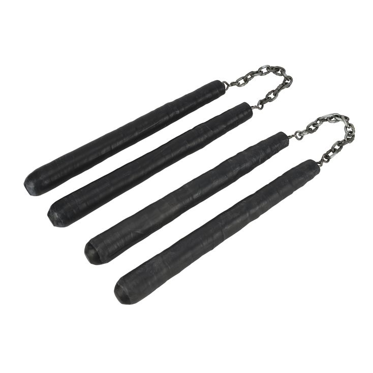 Lot 92 Tang Lungs (Bruce Lee) Double Nunchaku WAY OF THE DRAGON, THE (1972)