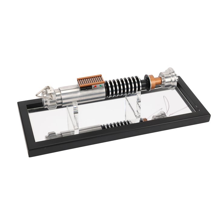 Master Replicas Luke Skywalker Lightsaber with Lucasautographed