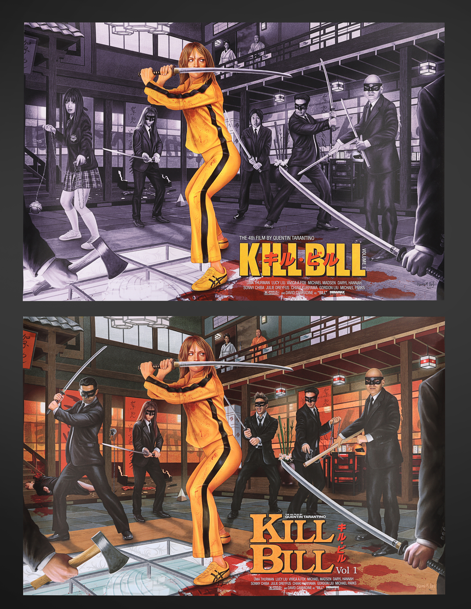 Lot #539 - KILL BILL: VOL 1 (2003) - Matching Hand-Numbered