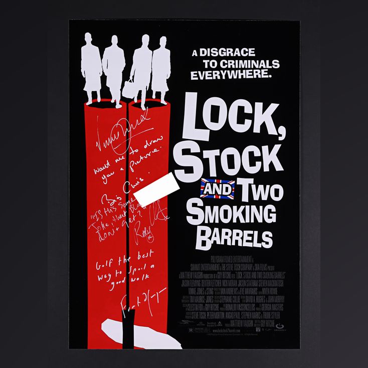 Lot 266 LOCK, STOCK AND TWO SMOKING BARRELS (1998) Vinnie Jones