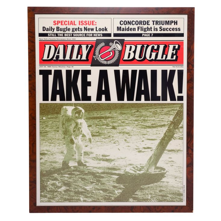401. J. Jonah Jameson's (J.K. Simmons) Photo-Matched Framed Take A Walk ...