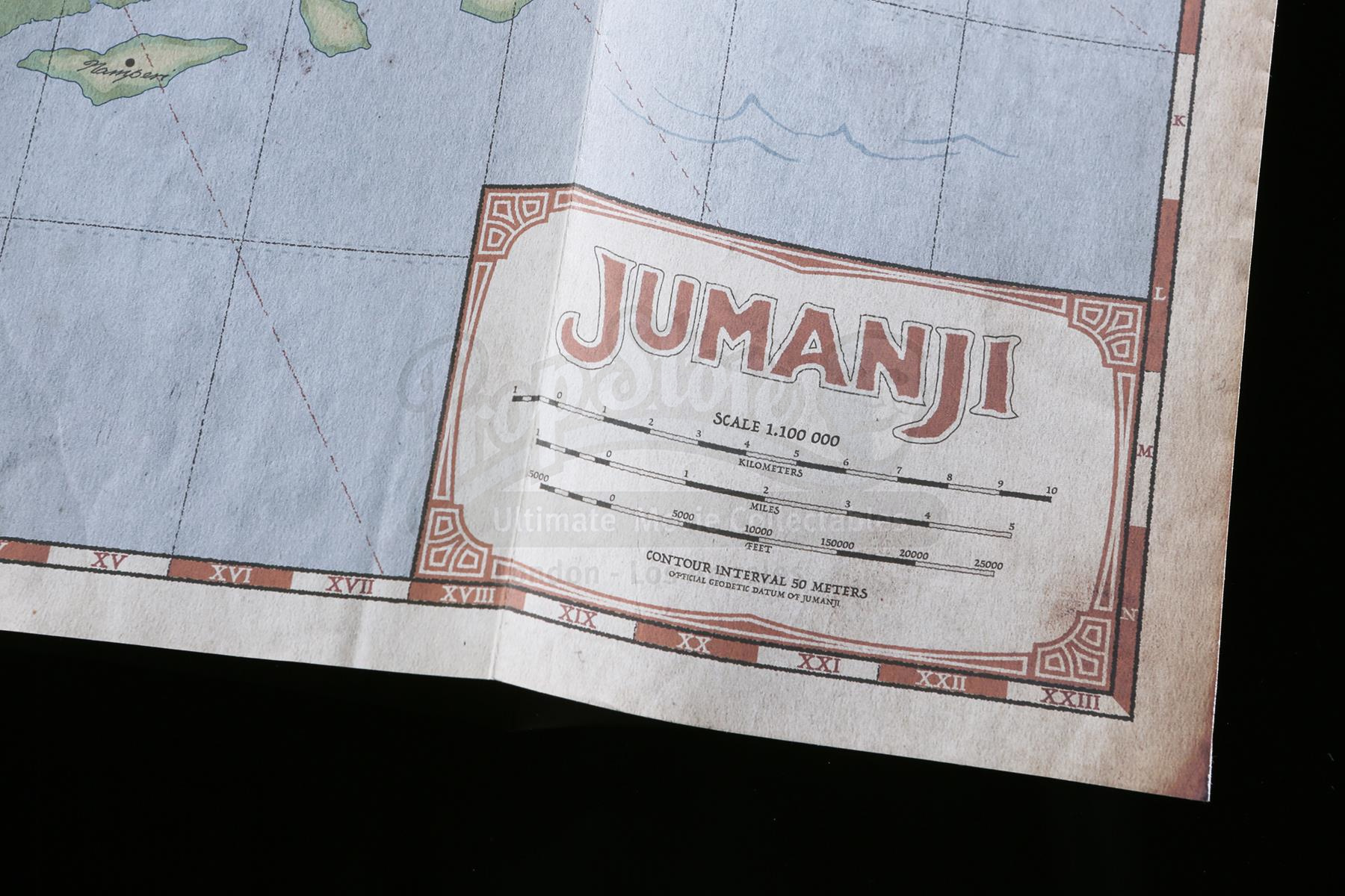 Stage 4 Jumanji Map N JUMANJI TO THE JUNGLE (2017)