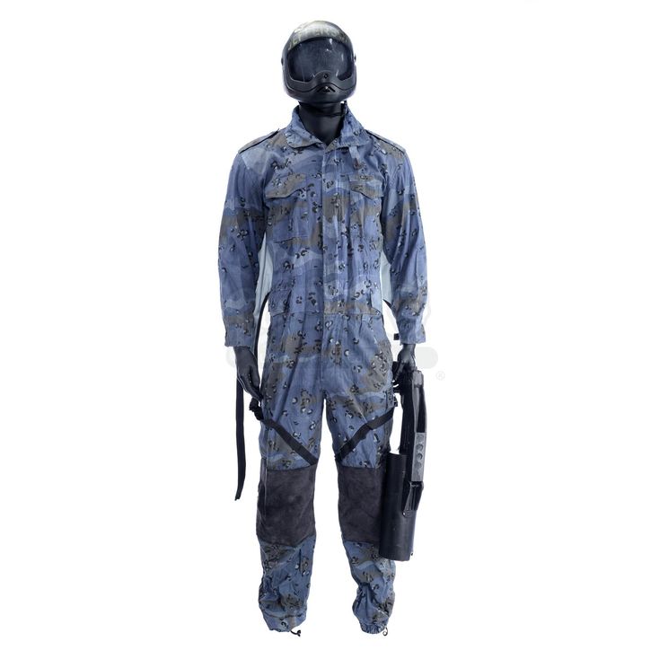 Jeffersons (David Garrick) Archangel Skydiving Costume, Helmet and