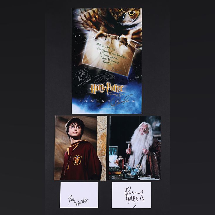 Lot #147 - HARRY POTTER AND THE PHILOSOPHER'S STONE (2001) - Richard ...