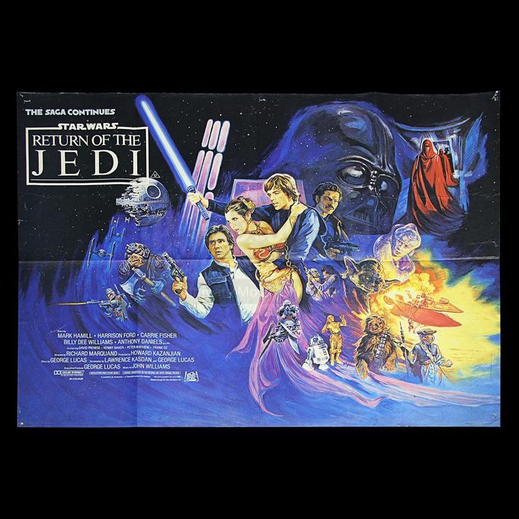 UK Quad Poster | STAR WARS: RETURN OF THE JEDI (1983)