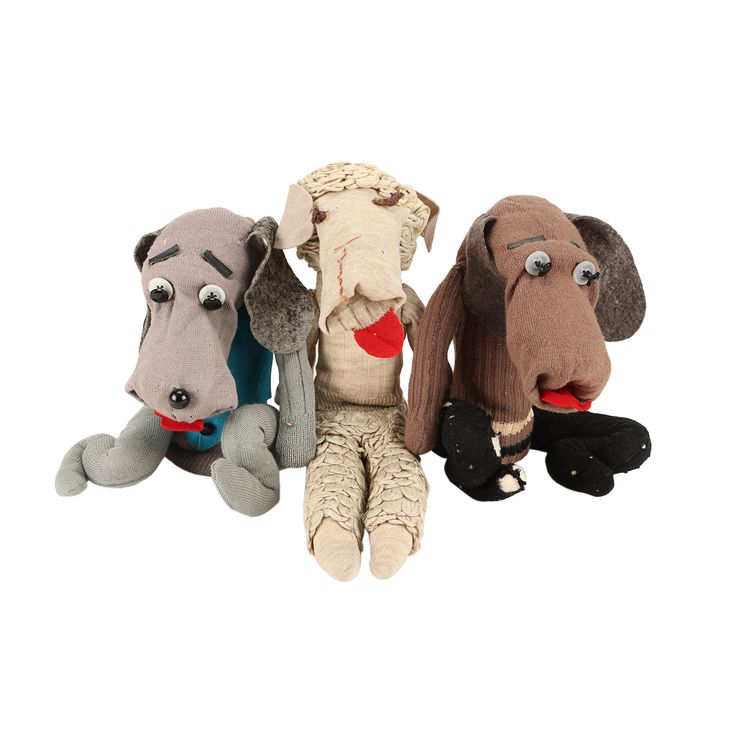 Lot 1113 Lamb Chop and Friends Puppets SHARI LEWIS