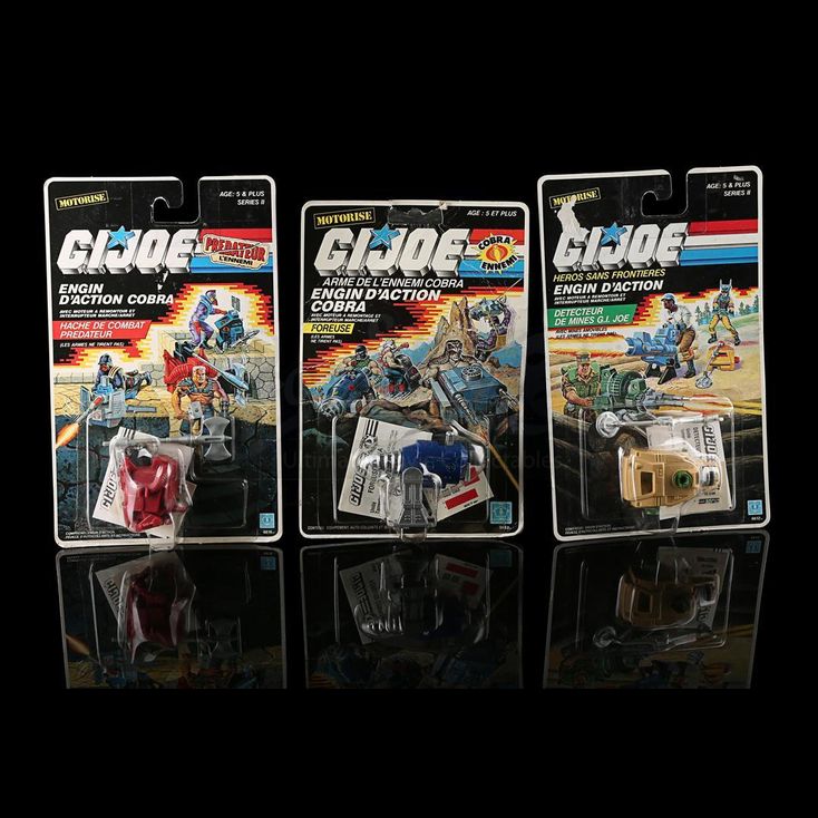 3 G.I. Joe Accessories VINTAGE TOYS