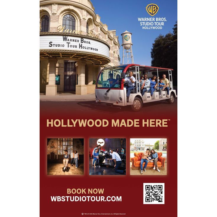 Lot 34 Set of Four Warner Brothers Studio Tour Tickets | WARNER BROS ...