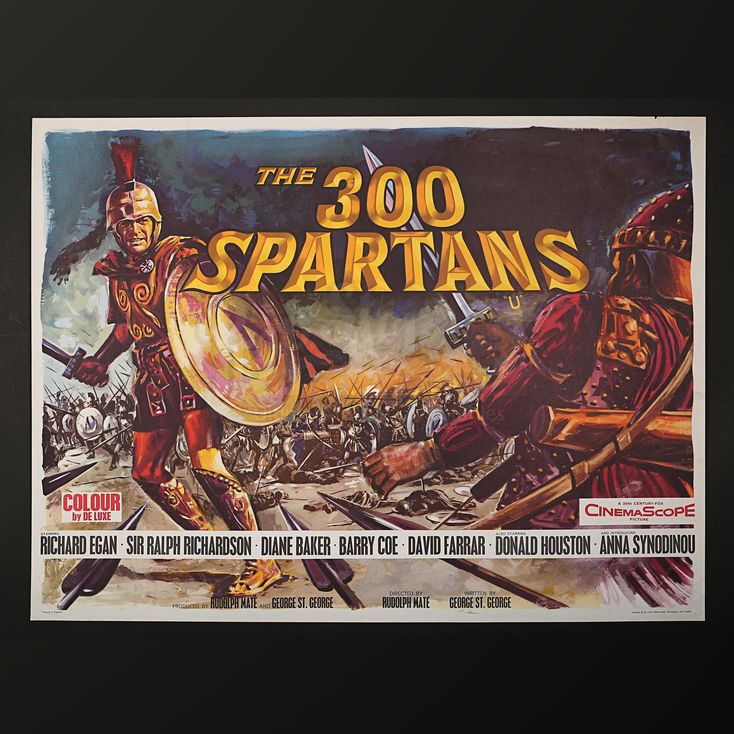 “The Spartan Gladiators”  Original British Quad Poster - Film Poster - Movie Poster