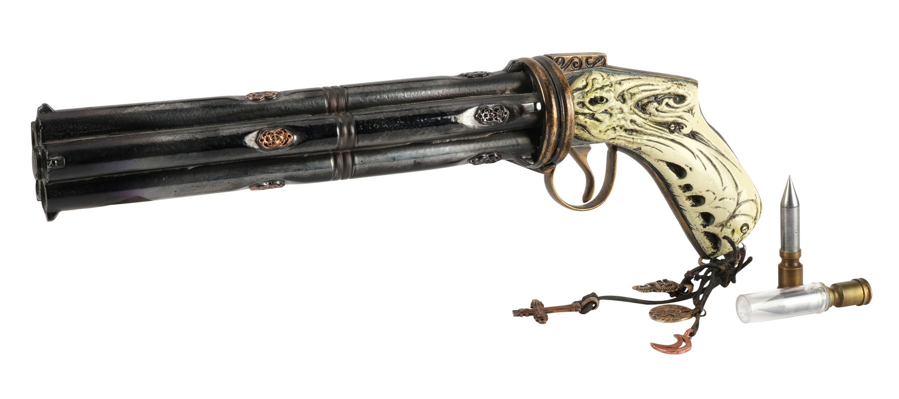 644. John Milton's (Nicolas Cage) Godkiller Pistol with Pair of Bullets ...