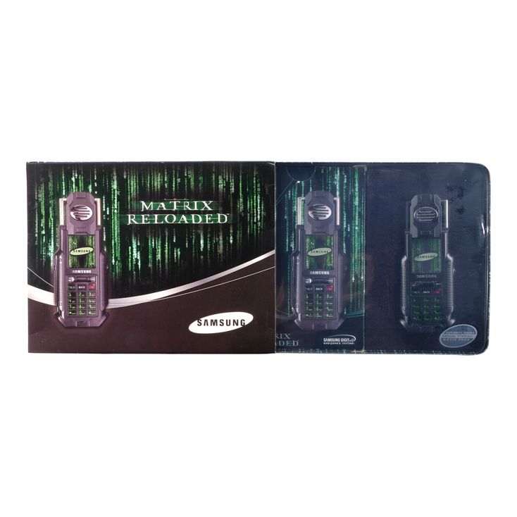932. Sealed Promotional Samsung SPHN270 Cell Phone THE MATRIX