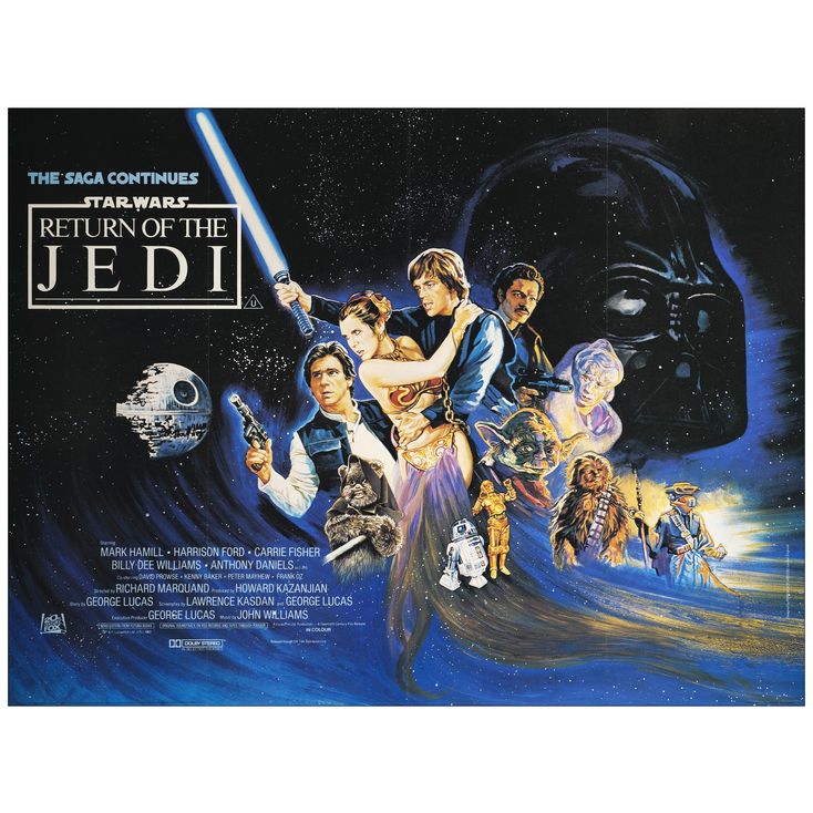 “Star Wars : The Return Of The Jedi” Original British Quad Poster - Movie Poster main image 0