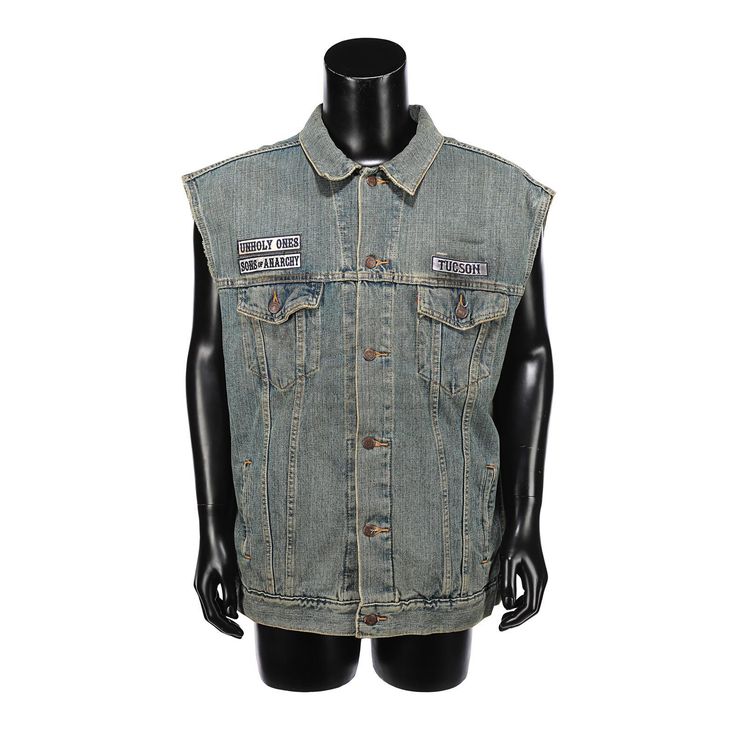 SOA Tucson Chapter Denim Kutte SONS OF ANARCHY (20082014)
