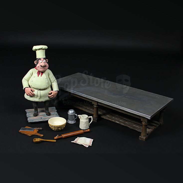 Chef Stop-Motion Puppet Props | PIRATES! IN AN ADVENTURE WITH ...