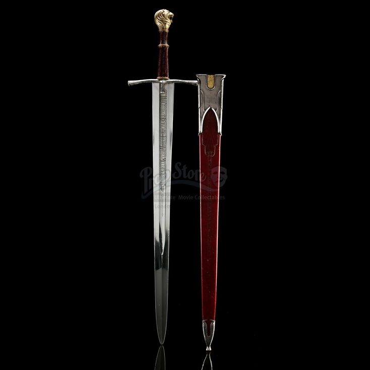 Peters (William Moseley) Hero Sword and Scabbard | CHRONICLES OF NARNIA ...