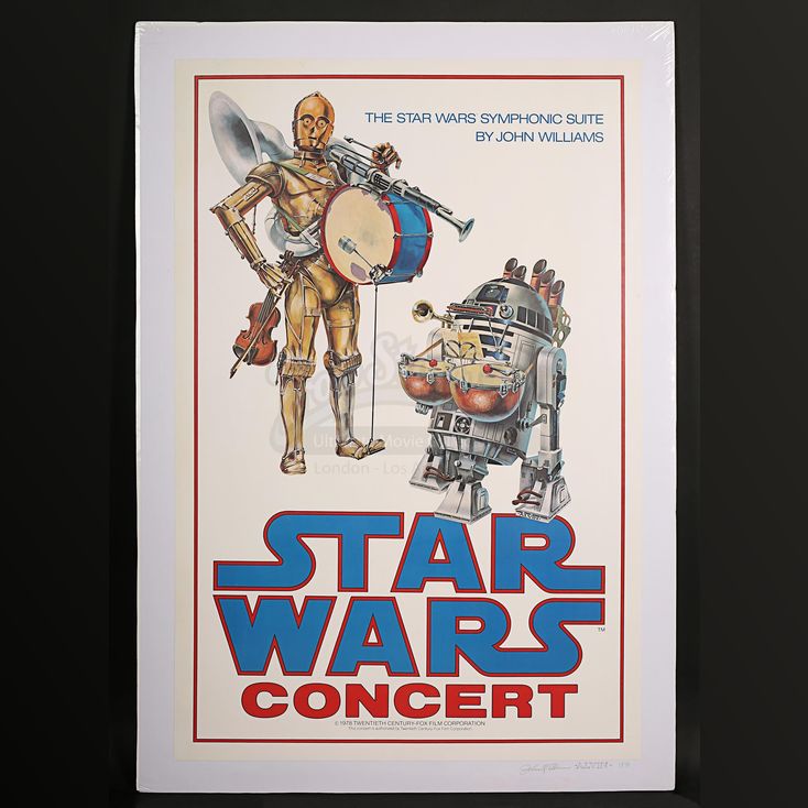 US Concert Poster (1978) | STAR WARS: A NEW HOPE (1977)
