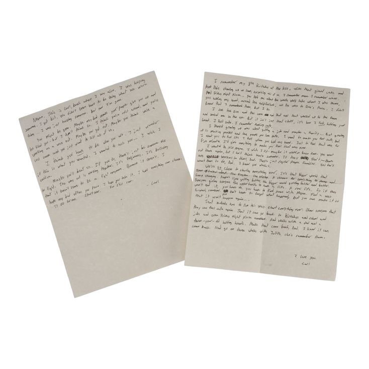 Carl Grimes (Chandler Riggs) Letters to Negan and Rick | WALKING DEAD ...