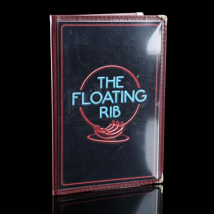 The Floating Rib Restaurant Menu | GENERAL HOSPITAL (1963)