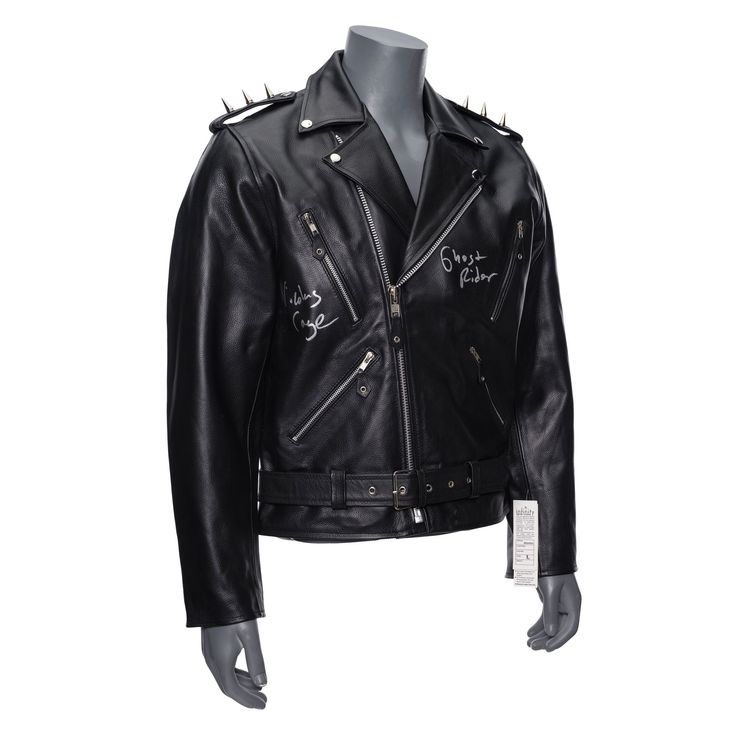 GHOST RIDER (2007) - 2064. Nicolas Cage-Autographed Ghost Rider's