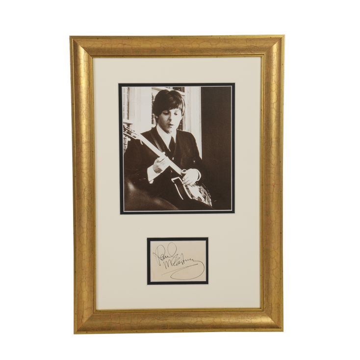 paul mccartney 直筆サイン (RARE!! 送料込み） df35160d3ae0b2927484c57322b750