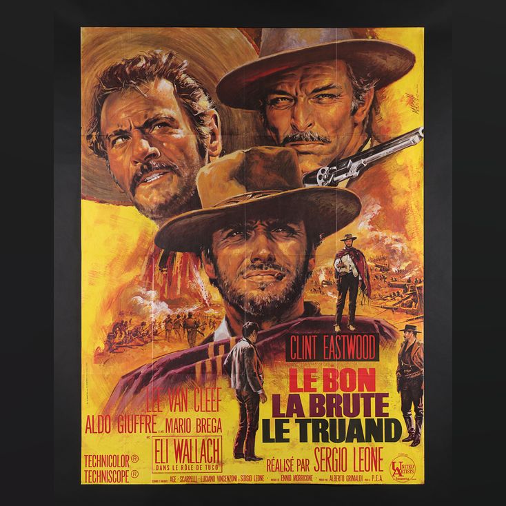 Lot #135 - THE GOOD, THE BAD AND THE UGLY (1966) - French Grande, circa ...