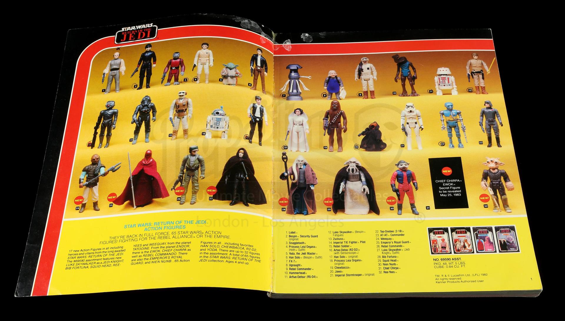 Kenner 1983 Toy Fair Catalog VINTAGE TOYS