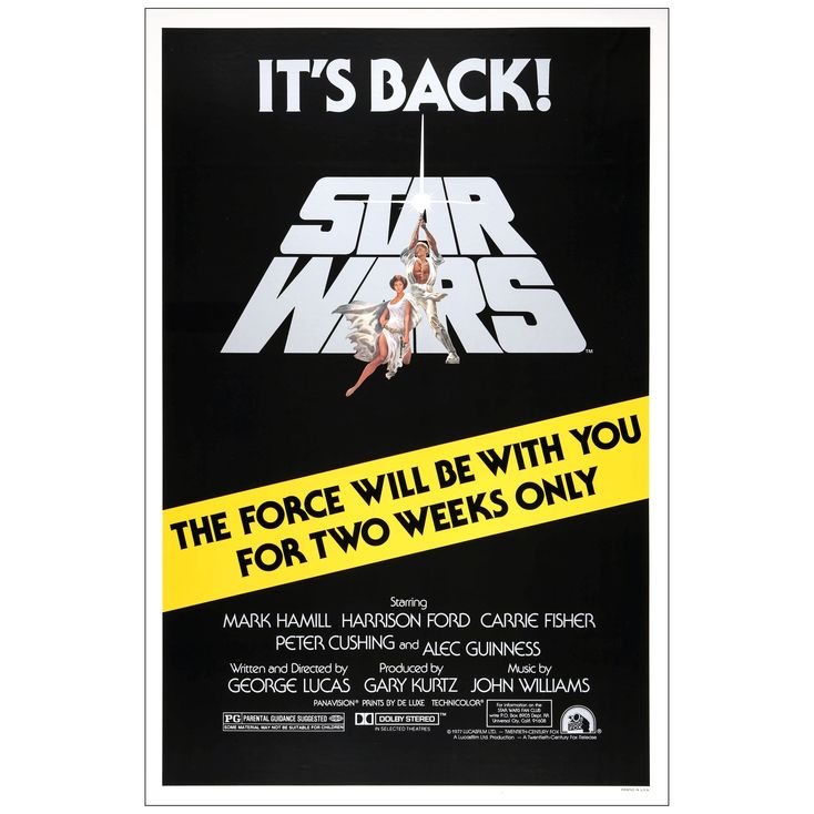 Lot # 657: STAR WARS: EPISODE IV - A NEW HOPE - One-Sheet (27 x 41 ...