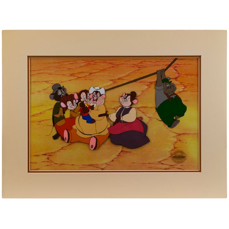 Fievel Mousekewitz and Family - Original Production Cel Setup | AN ...