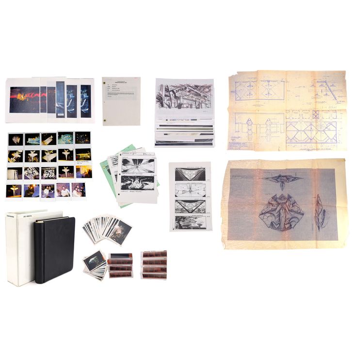 Lot #915 - INDEPENDENCE DAY (1996) - Visual Effects Reference and Ephemera