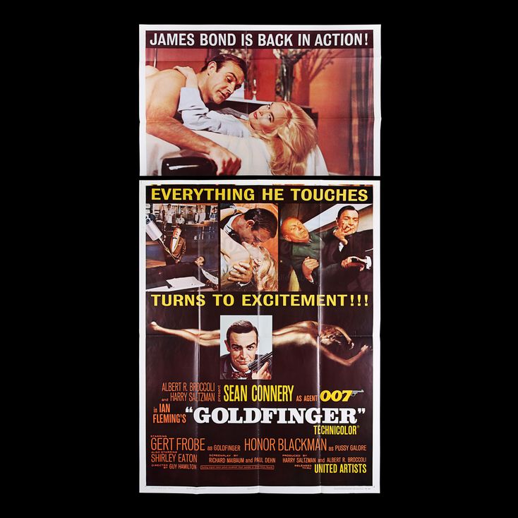 Lot 100 Cinema Poster Live Auction CarterJones Collection US Three