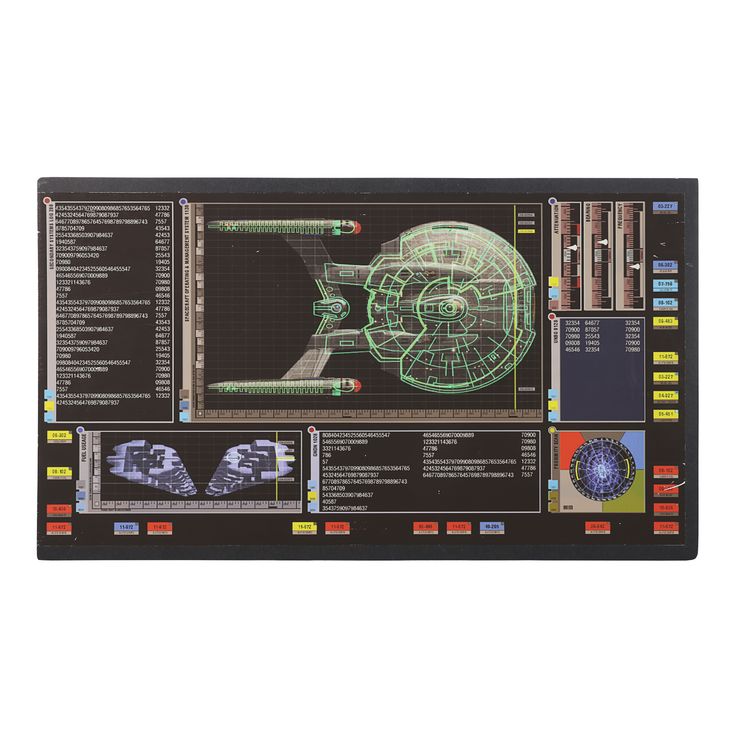 Lot 1555 - Engineering Console Stunt Overlay | STAR TREK: ENTERPRISE (T ...