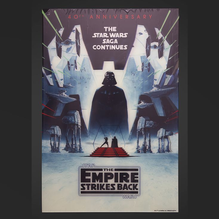 Star Wars x Matt Ferguson The Empire Strikes Back 40th Anniversary Print LE 125